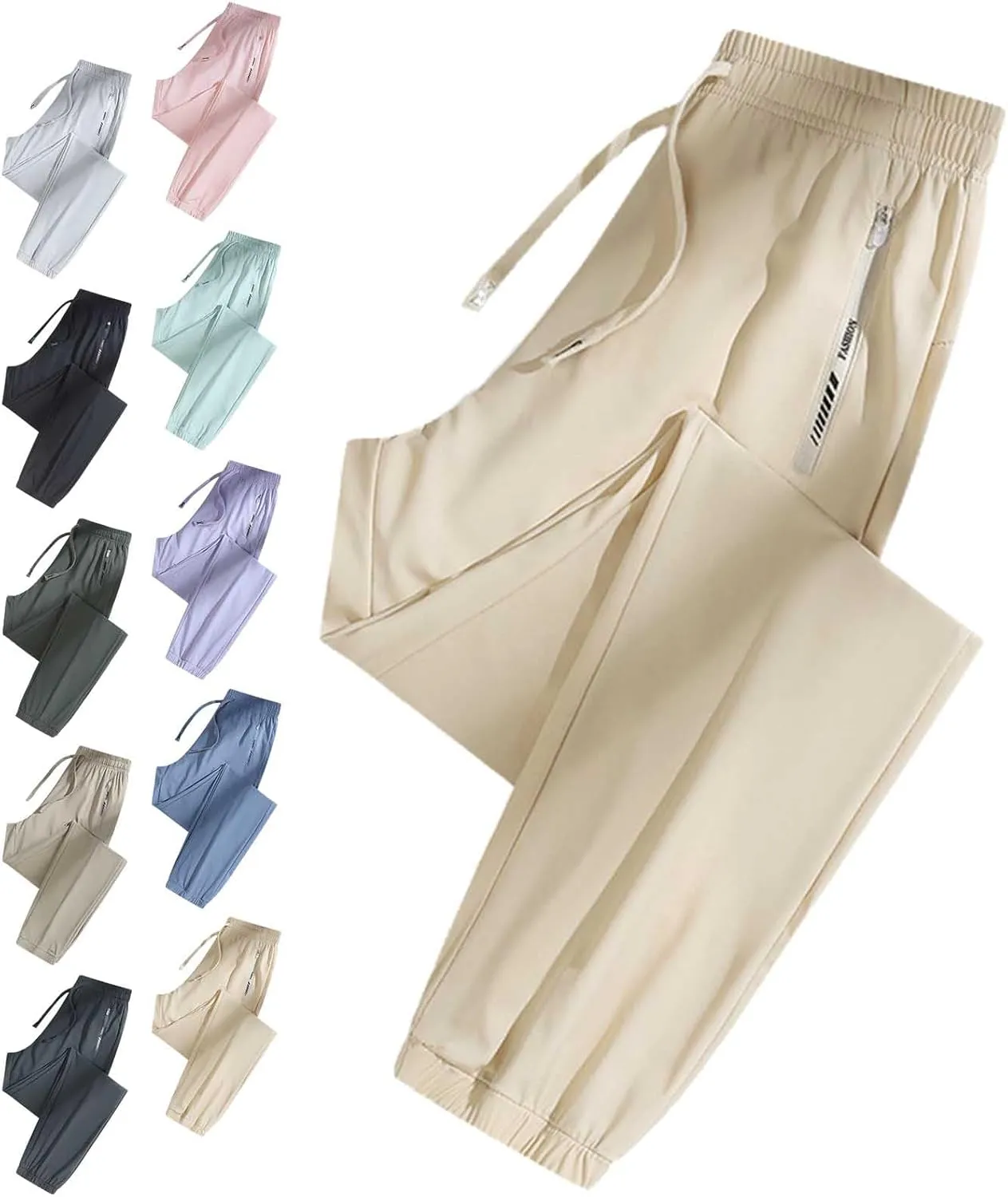 Beeswan Pants for Women,Women's Ultra Stretch Breathable Casual Pants,Stretch Active Pants for Women
