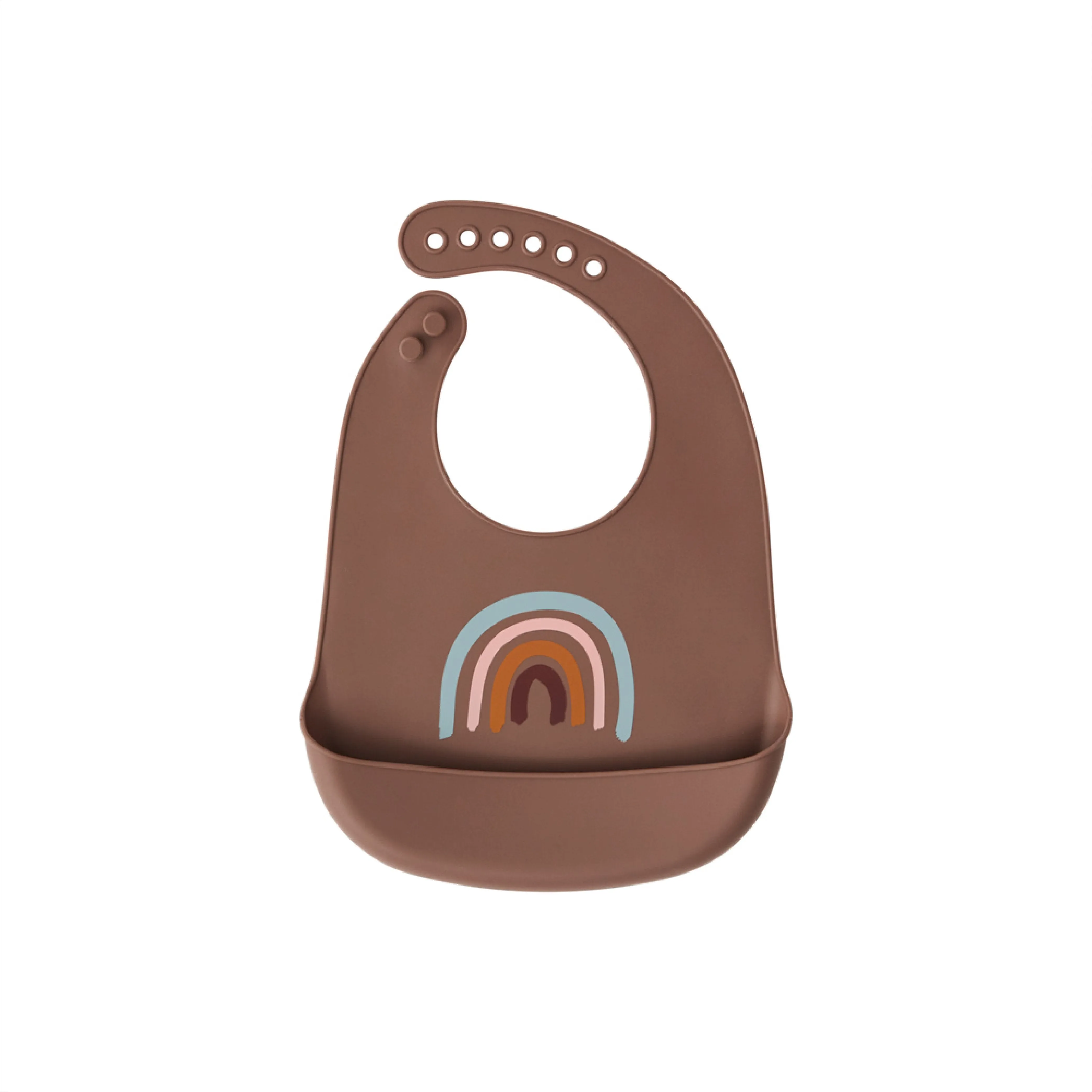 Bib Rainbow - Pack of 2 - Brown