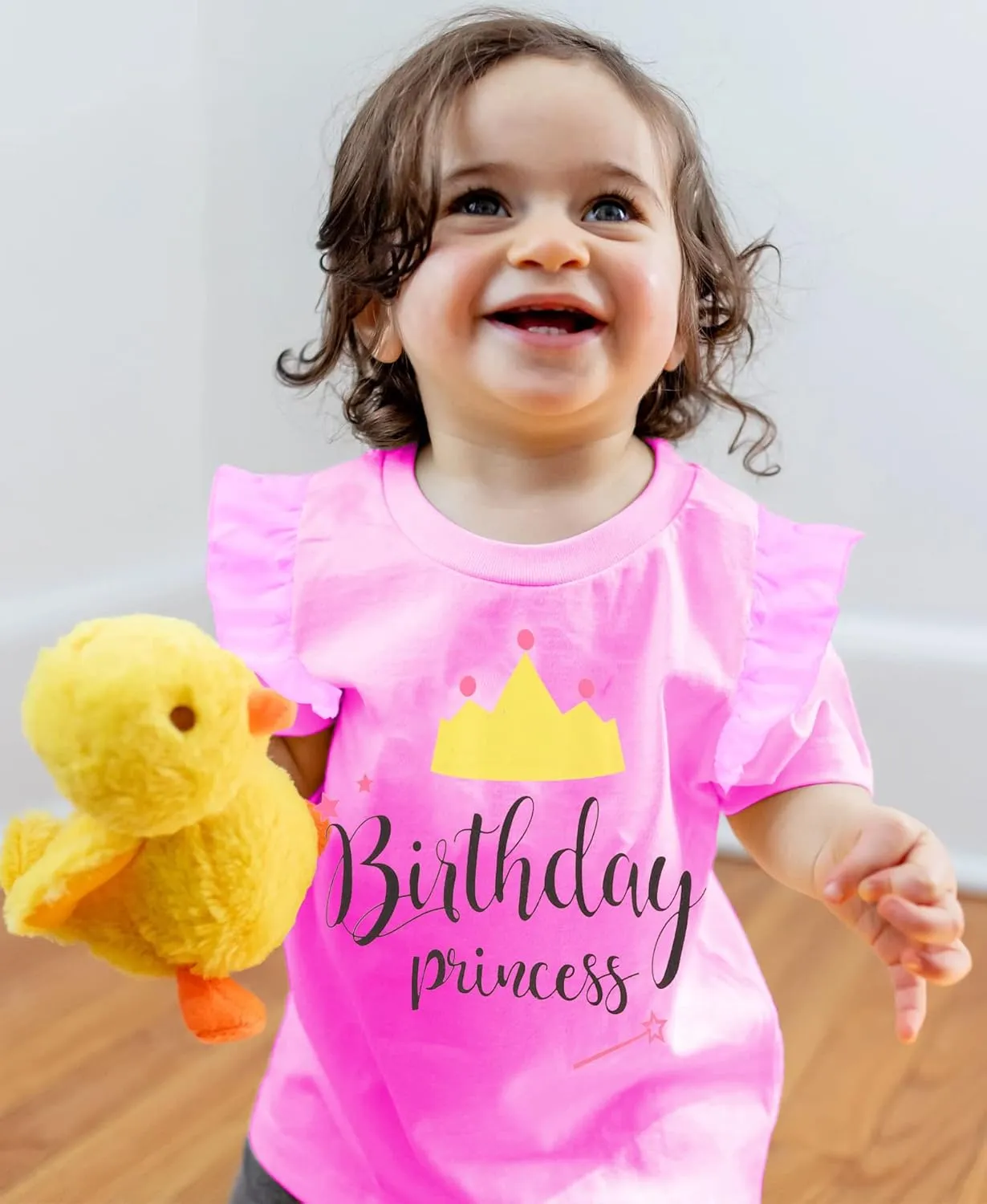 Birthday Girl Shirt Toddler Baby Girls T-Shirt 2nd 3rd 4th 5th 6th 7th Birthday Tee Summer Outfit