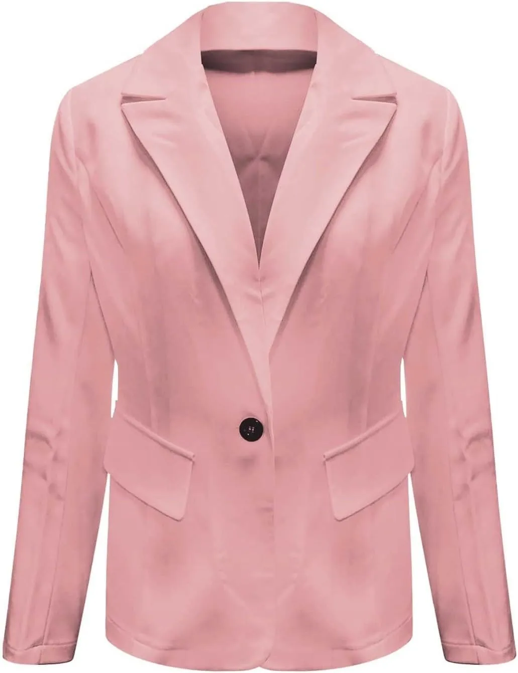 Blazers for Women Business Dressy Open Front Casual Suit Jacket Lightweight Elegant Long Sleeve Work Office Blazer