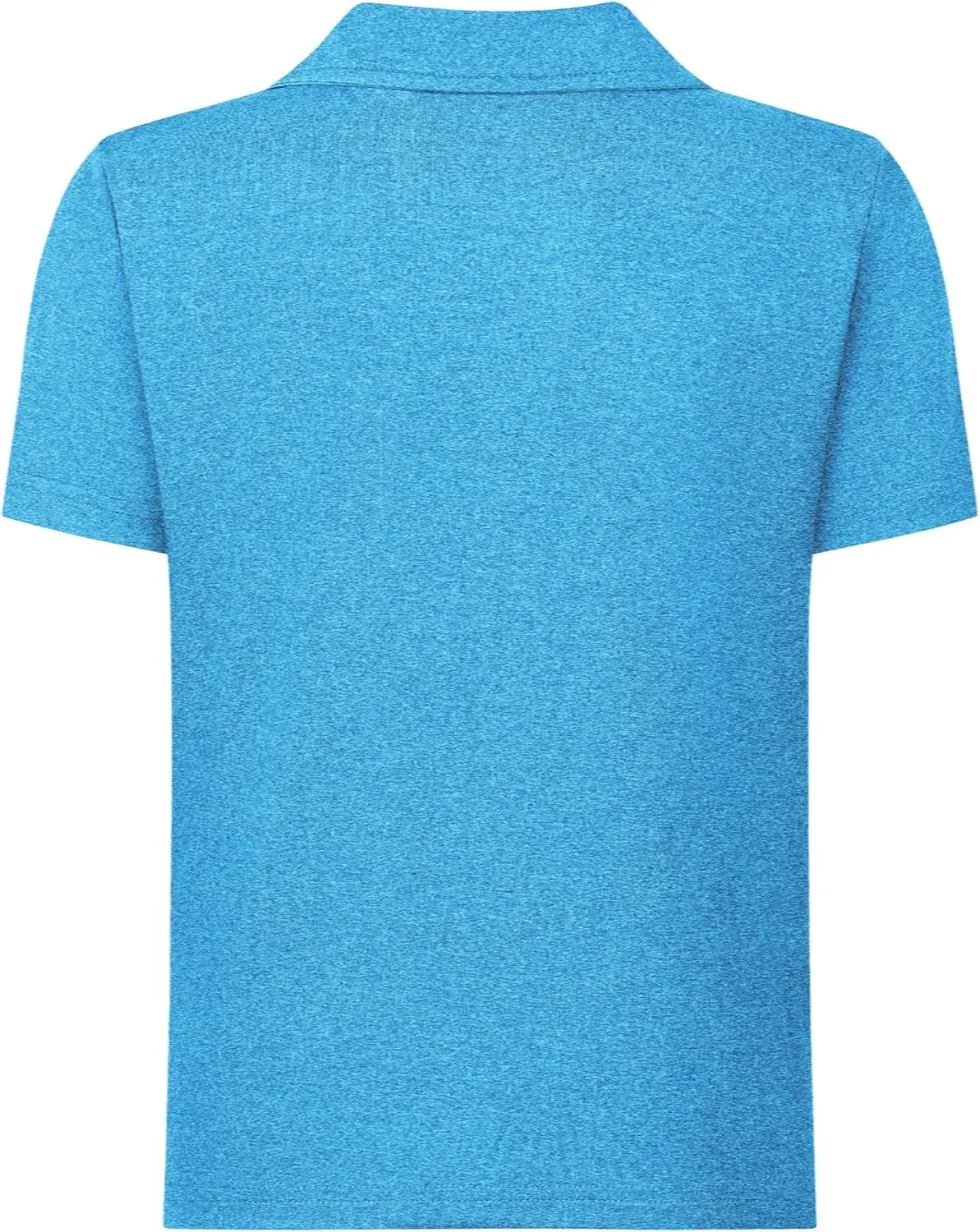 QBK Boys' Active Performance Golf Polo Shirts Kids Dry Fit School Uniform for Toddler to Youth