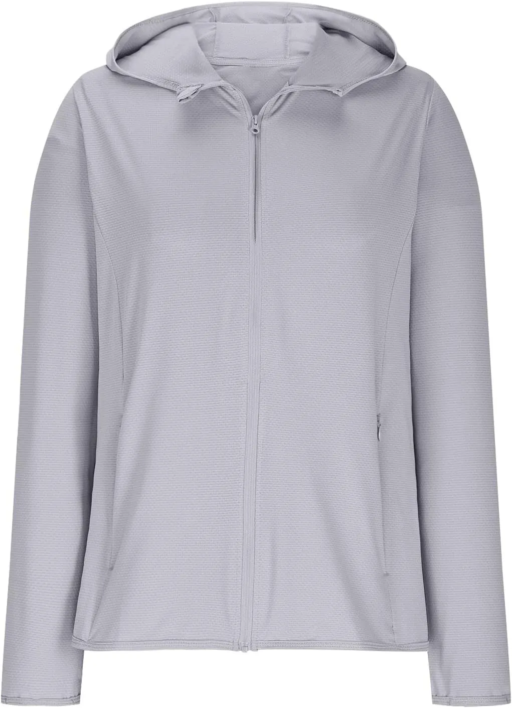 Womens UPF 50  Athletic Jacket Summer Lightweight Sun Protection Zip Up Hoodie UV Protect Long Sleeve Shirts